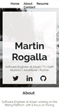 Mobile Screenshot of martinrogalla.com