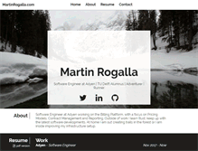 Tablet Screenshot of martinrogalla.com